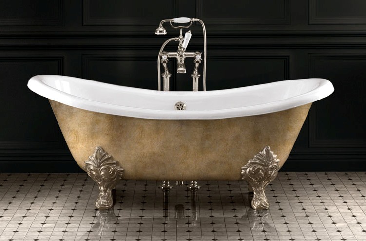 Прелестна вана за баня с английска естетика от Devon&Devon (Италия)